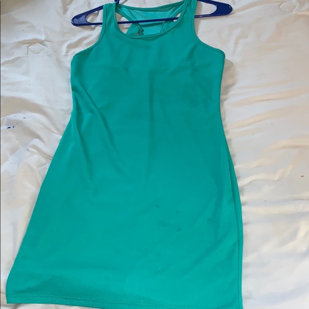 Teal Dress